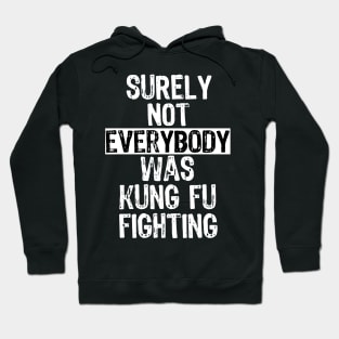 Surely Not Everybody Was Kung Fu Fighting Everyone Hoodie